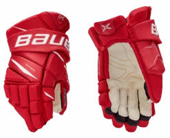 Bauer Vapor 2X Senior Hockey Gloves -BAUER Sale Store 604994 RED 01