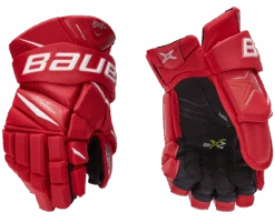 Bauer Vapor 2X Pro Junior Hockey Gloves -BAUER Sale Store 620329 RED 01 6416d9c7 4921 4f69 af9a 7f3ac1d7a8e5