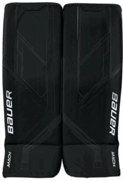 Bauer Supreme Mach Senior Goalie Pads -BAUER Sale Store Mach BLK